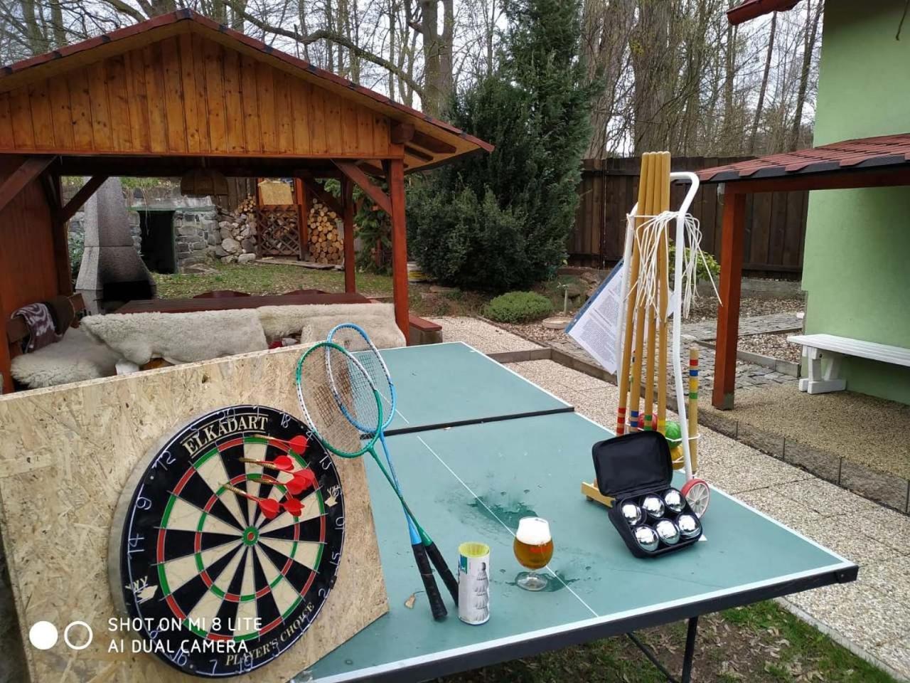 Chata Lazne Evzenie Klasterec Nad Ohri Klásterec nad Ohrí Exterior foto